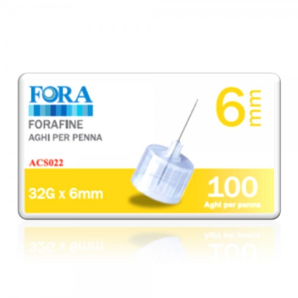 FORA Aghi Pen 32g 6mm 100pz