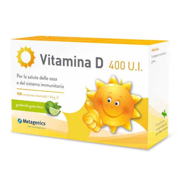 VITAMINA D 400UI 168 Cpr VITAMINA D 400UI 168 Cpr