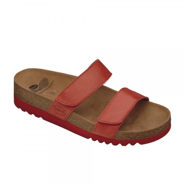 LUSAKA LEATHER WOMENS RED 41