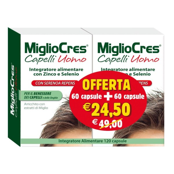 MIGLIOCRES Cap U 60+60 Cps