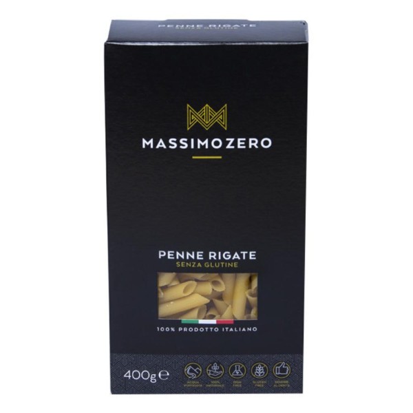 MASSIMO ZERO PENNE RIGATE 500G MASSIMO ZERO PENNE RIGATE 500G
