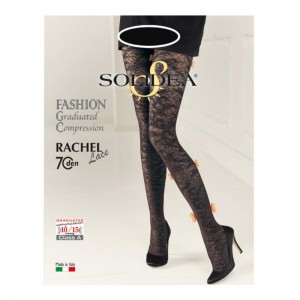 RACHEL 70 LACE NERO 2-M