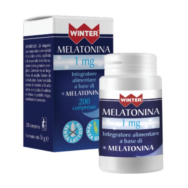 WINTER Melatonina 1mg 200 Cpr WINTER Melatonina 1mg 200 Cpr
