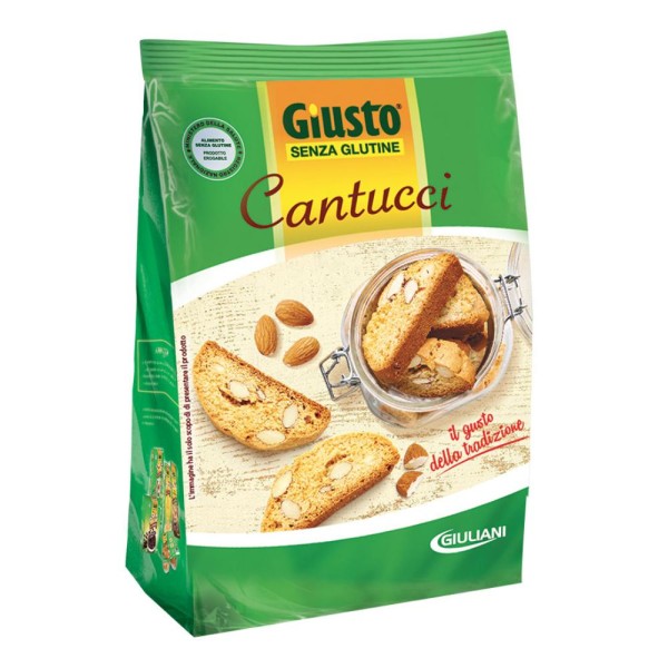 GIUSTO S/G Cantucci 200g GIUSTO S/G Cantucci 200g