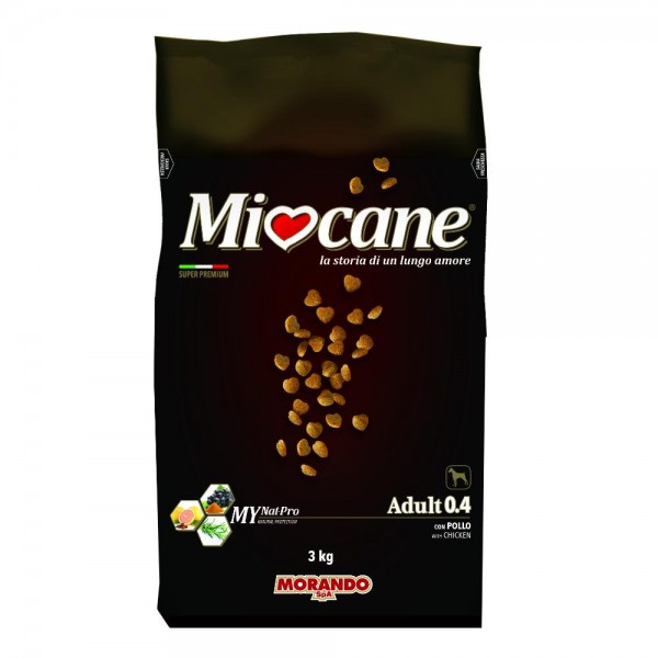 MIOCANE ADULT 0,4 POLLO 3KG