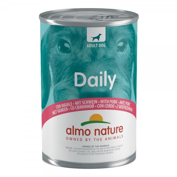 DAILY MENU DOG 400G MAIALE