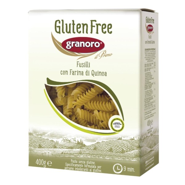 GRANORO Pasta S/G Fusilli 400g GRANORO Pasta S/G Fusilli 400g