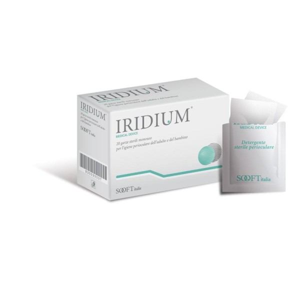 IRIDIUM GARZA OCULARE MED 20PZ IRIDIUM GARZA OCULARE MED 20PZ