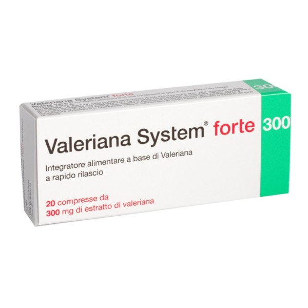 VALERIANA SYSTEM Fte 20 Cpr VALERIANA SYSTEM Fte 20 Cpr