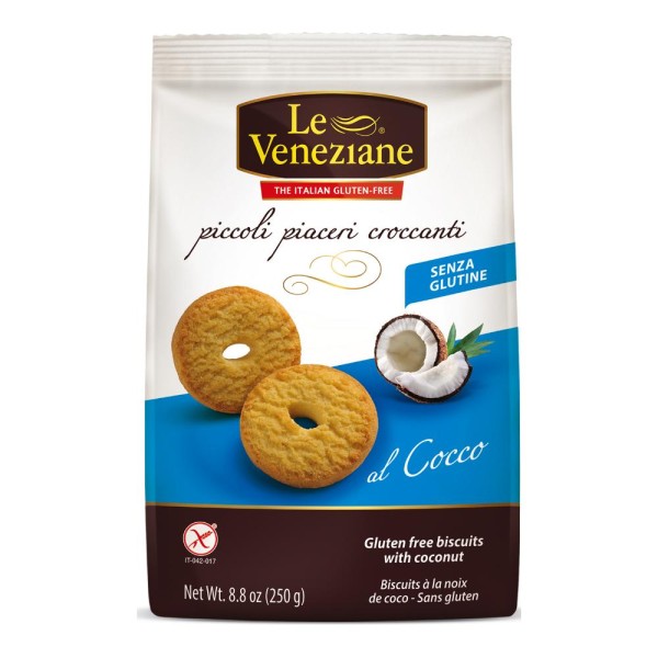 LE VENEZIANE Bisc.Cocco 250g LE VENEZIANE Bisc.Cocco 250g