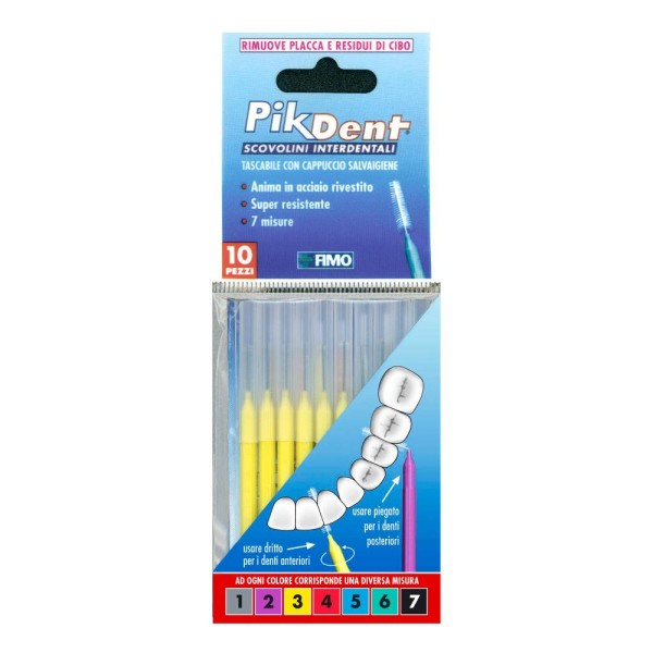 PIKDENT Scov.3 Giallo0,6mm10pz PIKDENT Scov.3 Giallo0,6mm10pz