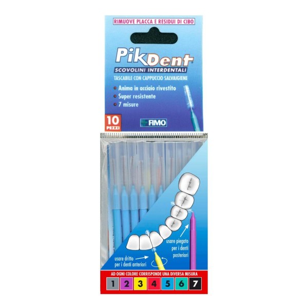 PIKDENT Scov.5 Azz.0,8mm 10pz PIKDENT Scov.5 Azz.0,8mm 10pz