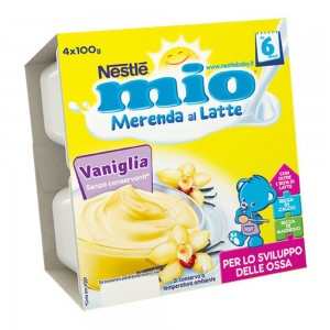 MIO Mer.Lattea Vaniglia 4x100g