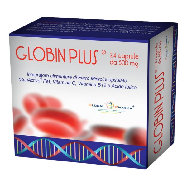 GLOBIN Plus 24 Cps 500mg GLOBIN Plus 24 Cps 500mg