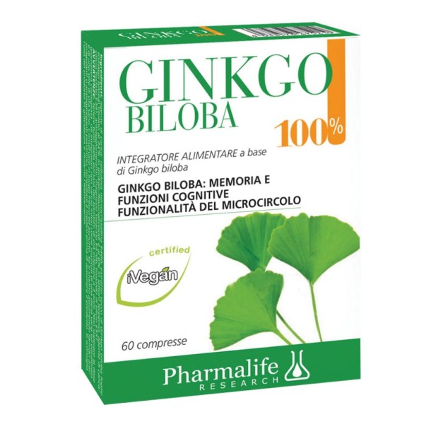 GINKGO BILOBA 100% 60 Cpr PRH GINKGO BILOBA 100% 60 Cpr PRH