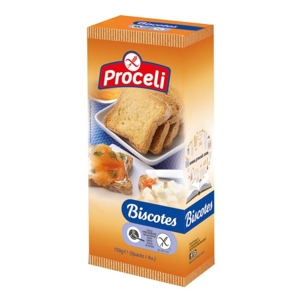 PROCELI Fette Bisc.S/G 150g