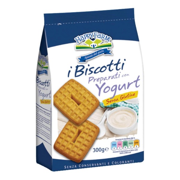 HAPPY FARM Bisc.Yog.300g HAPPY FARM Bisc.Yog.300g