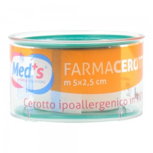 MEDS Cerotto Ipoall.5x2,5Bianc