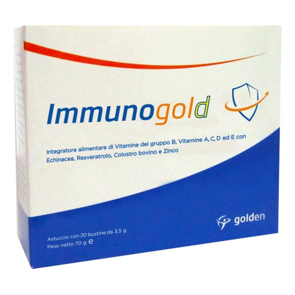 IMMUNOGOLD 20 Bust. IMMUNOGOLD 20 Bust.
