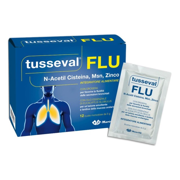 TUSSEVAL FLU 12 Bust.5g VITI TUSSEVAL FLU 12 Bust.5g VITI
