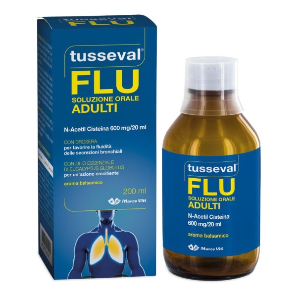 TUSSEVAL FLU Sol.Os 200ml VITI TUSSEVAL FLU Sol.Os 200ml VITI