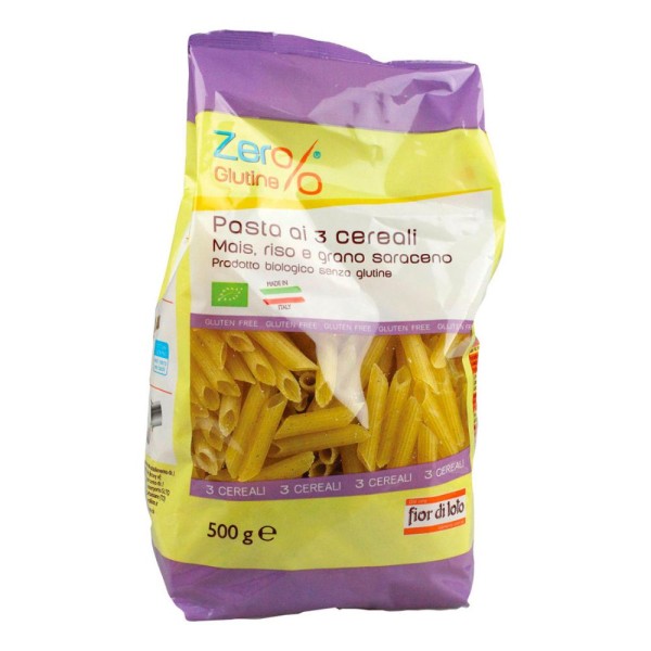 ZERO% G Pasta Penne Cer.500g