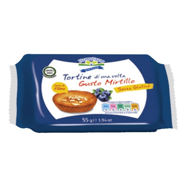 HAPPY FARM Tortine Mirtillo55g HAPPY FARM Tortine Mirtillo55g