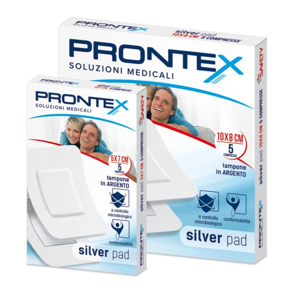 PRONTEX Silver Pad 5x7 5pz PRONTEX Silver Pad 5x7 5pz