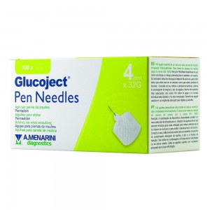 GLUCOJECT Pen Needles 32g 4mm