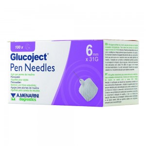 GLUCOJECT Pen Needles 31g 6mm