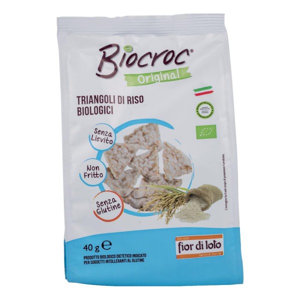 BIOCROC Triangoli Riso Bio 40g