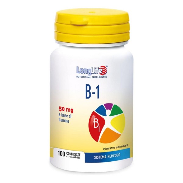 LONGLIFE B-1 50mg 100 Cpr LONGLIFE B-1 50mg 100 Cpr