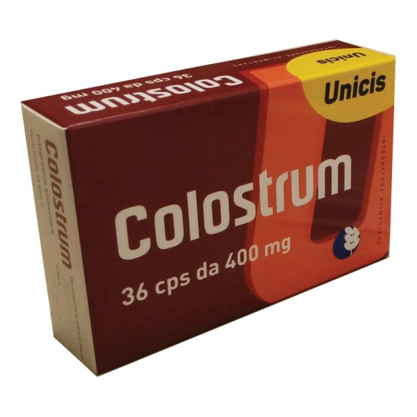 COLOSTRUM Unicis 400mg 36 Cps COLOSTRUM Unicis 400mg 36 Cps