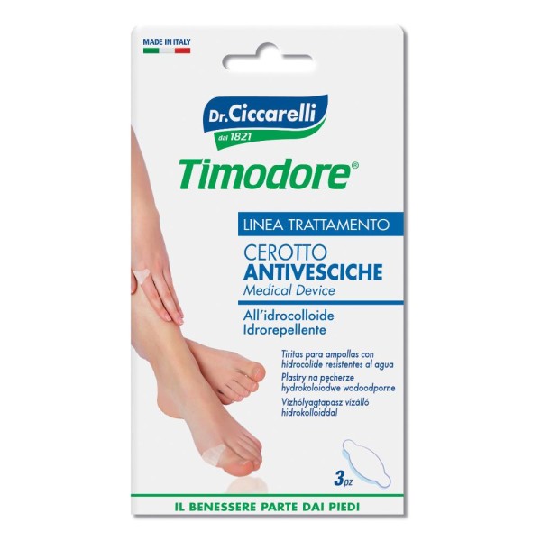 TIMODORE Cerotti Vesciche 3pz TIMODORE Cerotti Vesciche 3pz