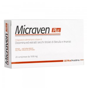 MICRAVEN Plus 20 Cpr 1030mg