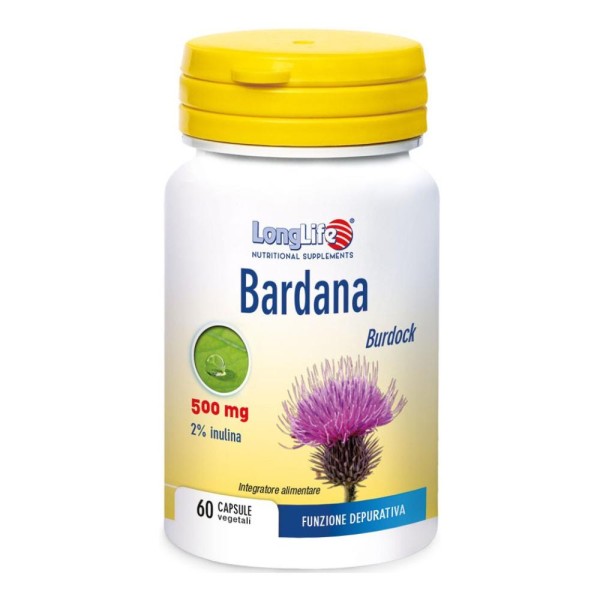 LONGLIFE BARDANA 60 Cps Veg. LONGLIFE BARDANA 60 Cps Veg.