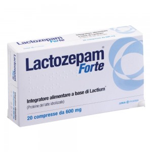 LACTOZEPAM Forte 20 Cpr