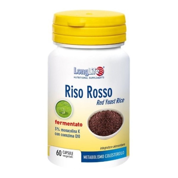 LONGLIFE RISO ROSSO FERM.60Cps LONGLIFE RISO ROSSO FERM.60Cps