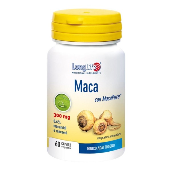 LONGLIFE MACA 300mg 60 Cps LONGLIFE MACA 300mg 60 Cps