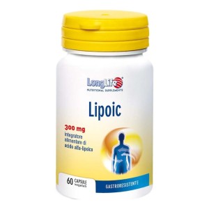 LONGLIFE LIPOIC 300mg 60 Cps