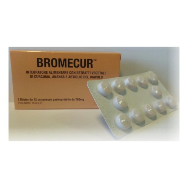 BROMECUR 700mg 24 Cpr