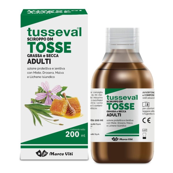 TUSSEVAL Scir.Tosse Ad.200ml TUSSEVAL Scir.Tosse Ad.200ml