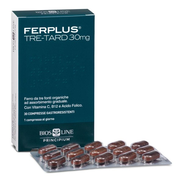 FERPLUS TRE-TARD 30mg 30 Cpr FERPLUS TRE-TARD 30mg 30 Cpr