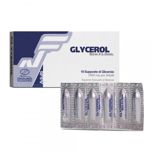 GLYCEROL 18 Supp.Adulti FADEM