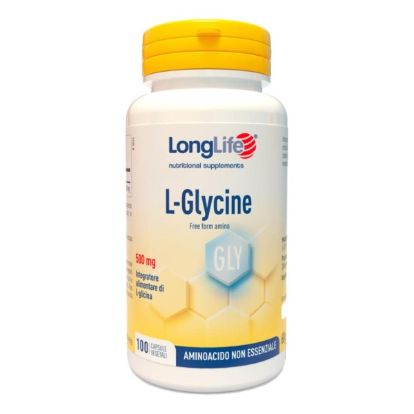 LONGLIFE L-GLYCINE 500mg100Cps