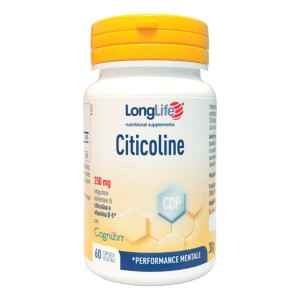 LONGLIFE CITICOLINE 60CPS VEG