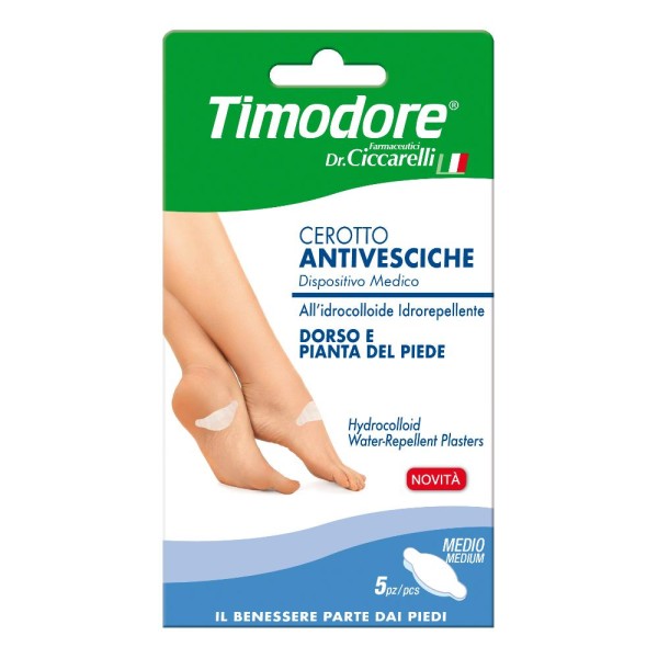 TIMODORE Cerotti Vesciche 5pz TIMODORE Cerotti Vesciche 5pz