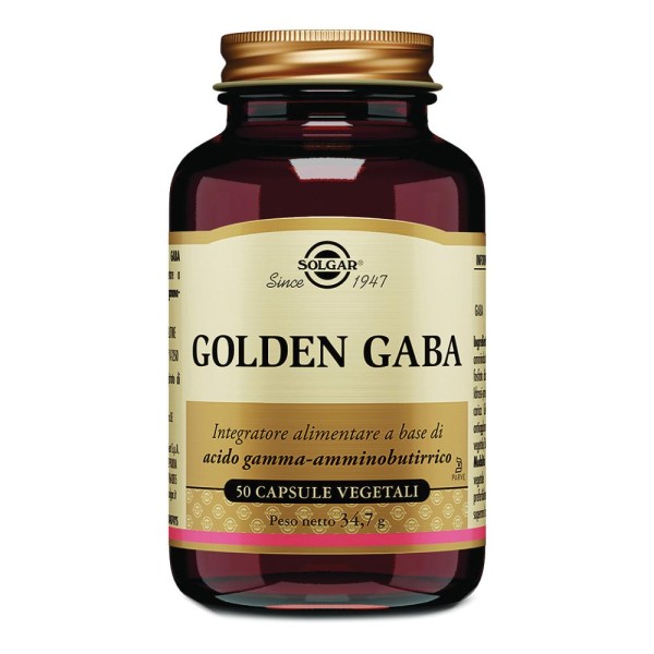 GOLDEN GABA 50 Cps Veg.SOLGAR