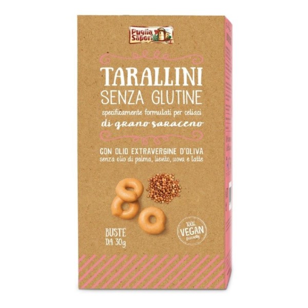 PUGLIA SAP.Tarallini Sarac180g