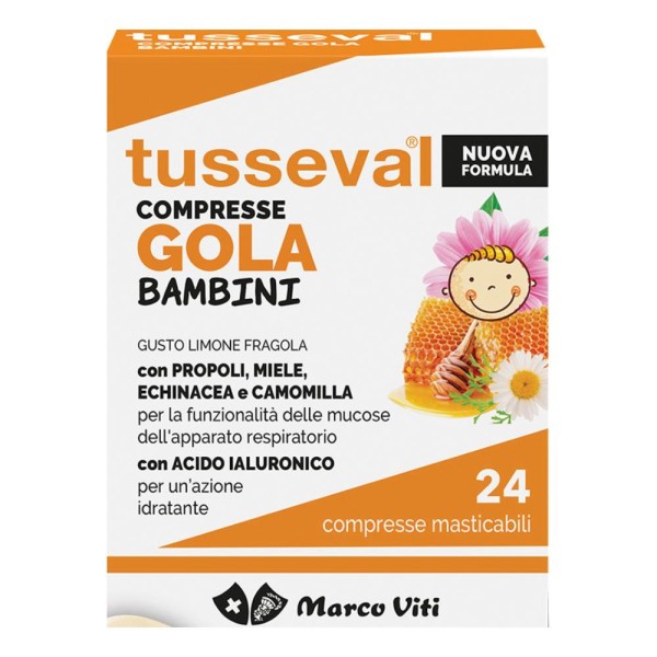 TUSSEVAL Gola Bamb.24Cpr mast. TUSSEVAL Gola Bamb.24Cpr mast.